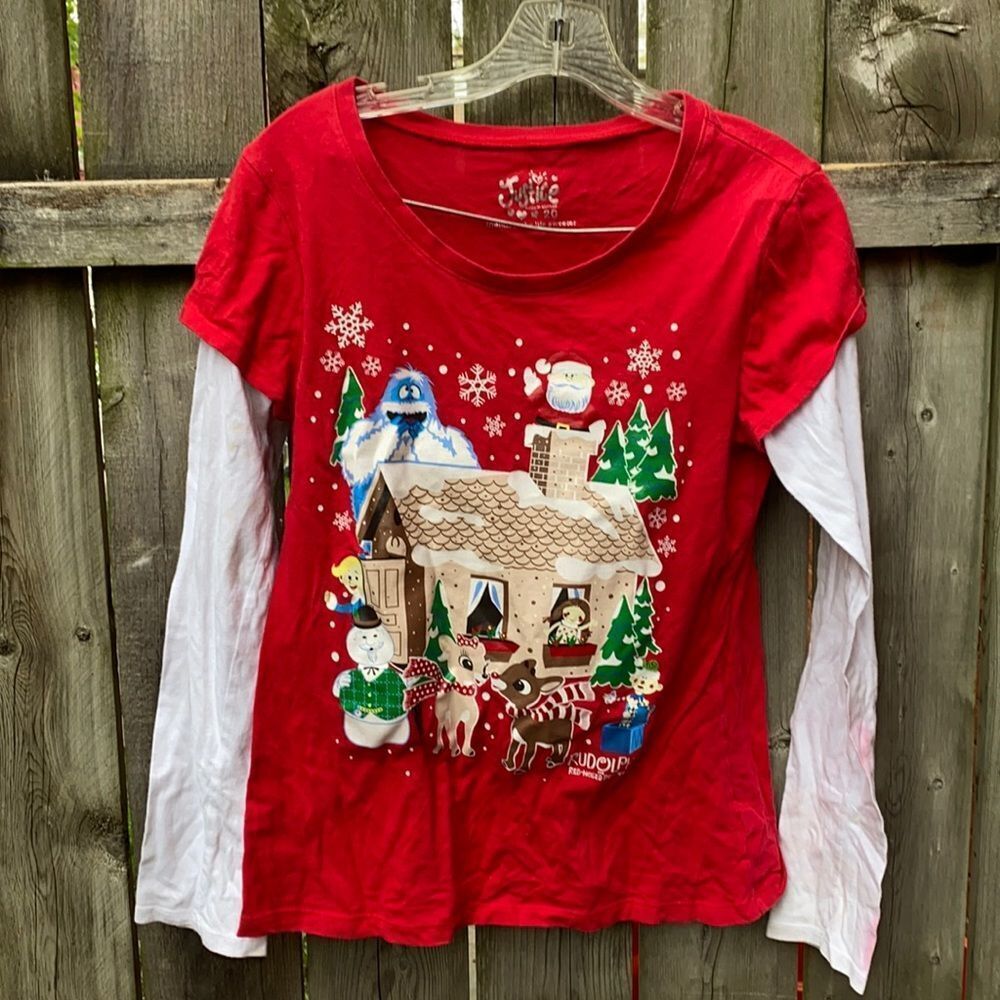 Justice holiday top sz. 20